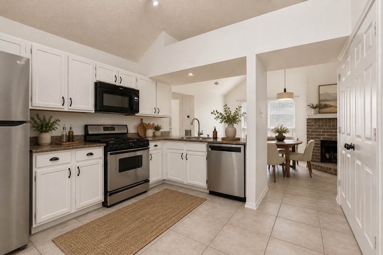 Kitchen after styling