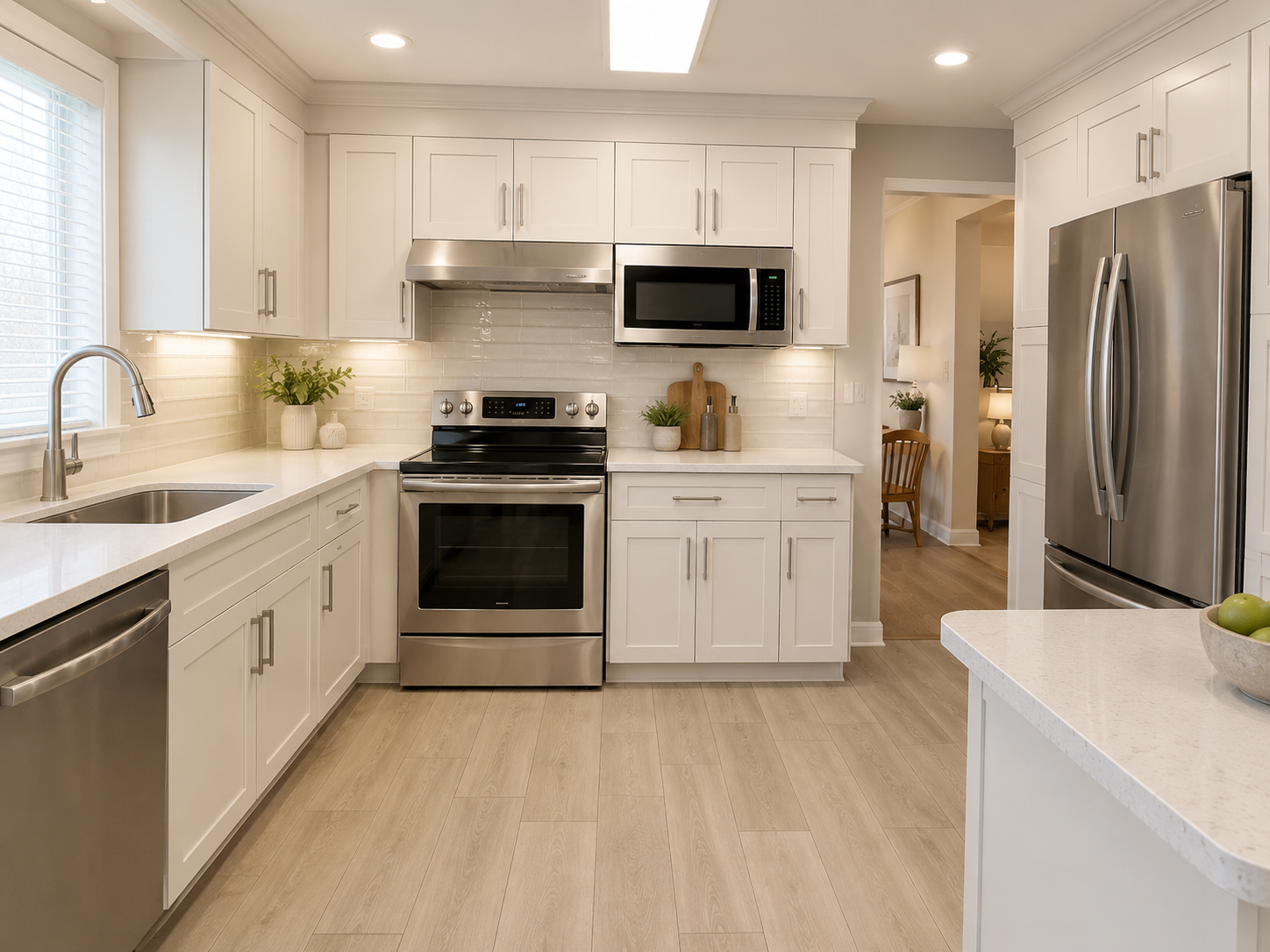 Kitchen Potential, Visualized after virtual renovation