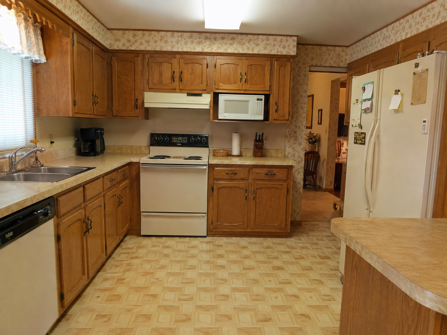 Kitchen Potential, Visualized before virtual renovation