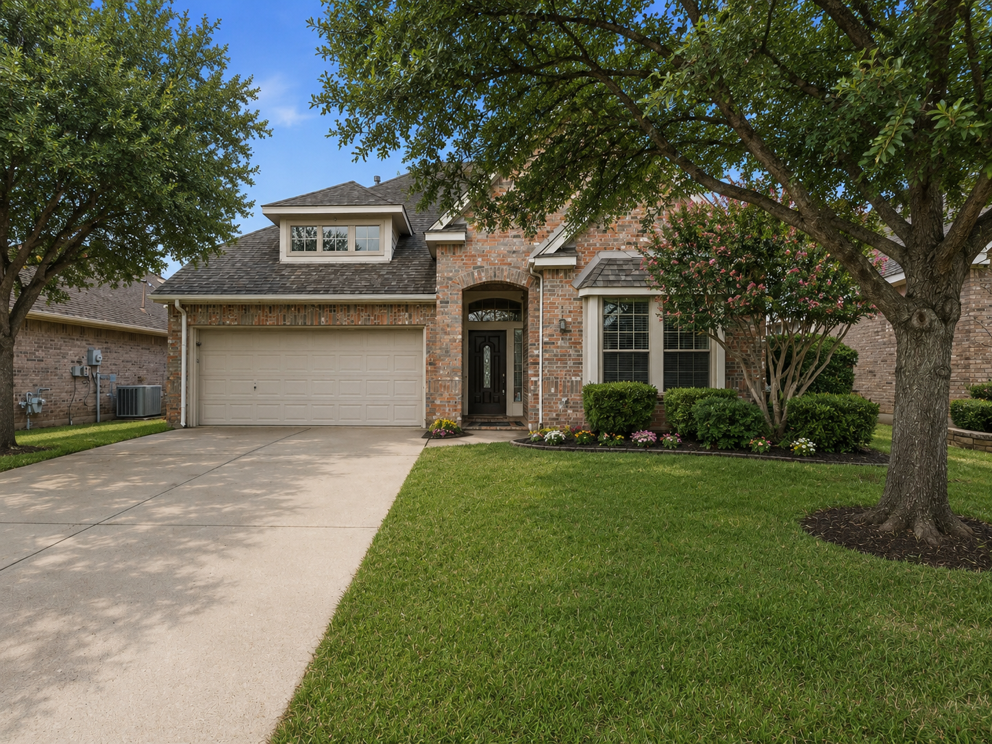 Curb Appeal Refresh after exterior enhancement