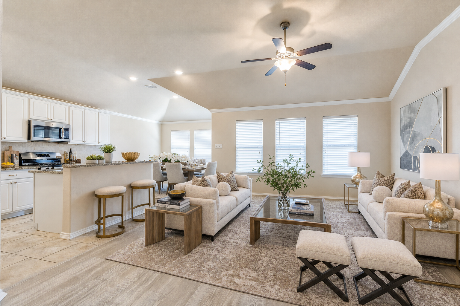 Portfolio Restyle after virtual staging