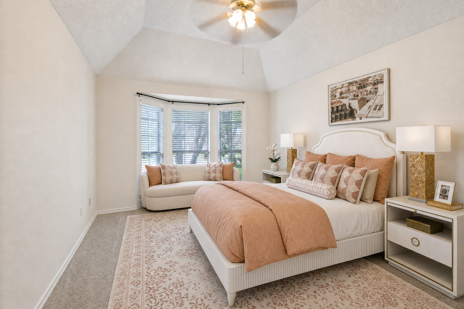 Primary Bedroom Showcase after virtual staging