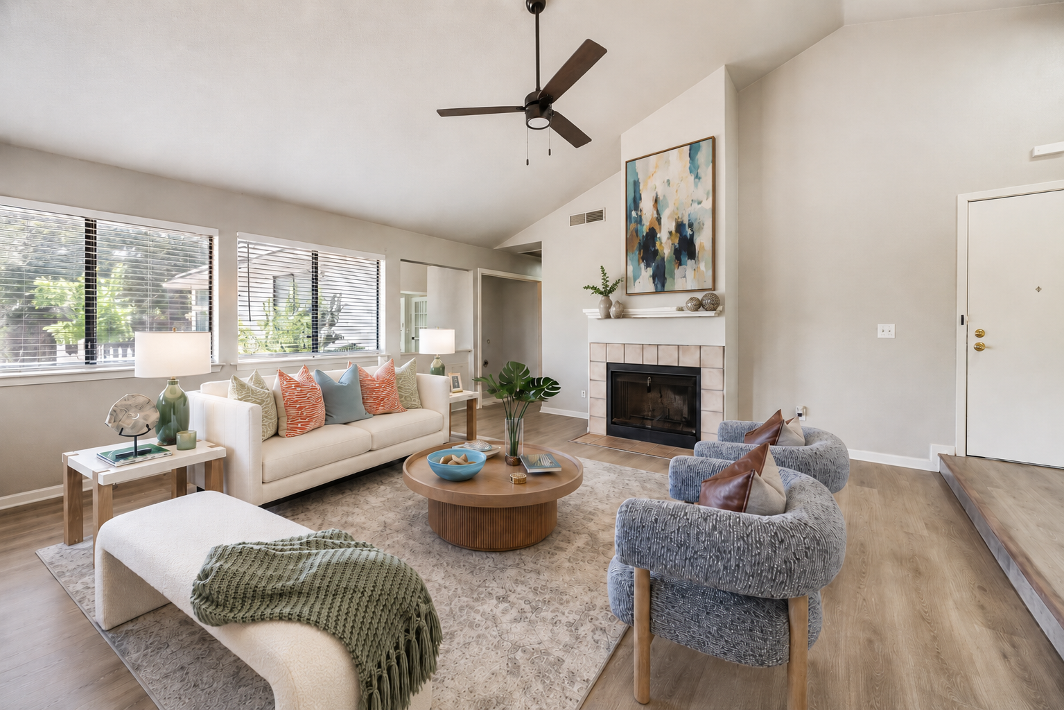 Style Matching after virtual staging