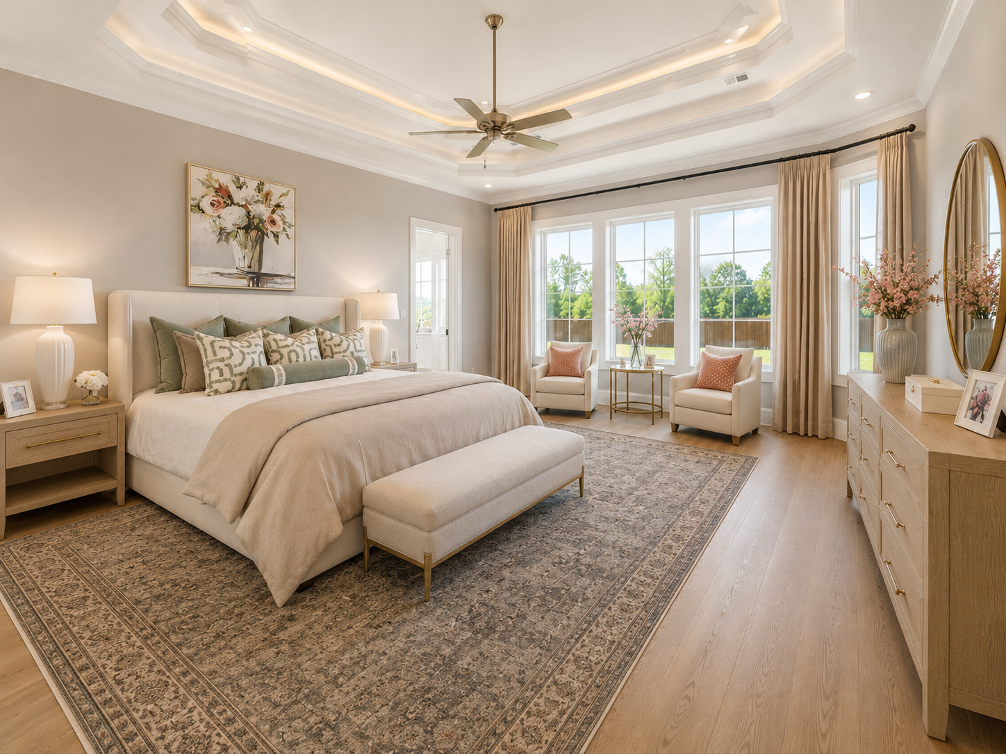 Room to Rest and Recharge after virtual staging