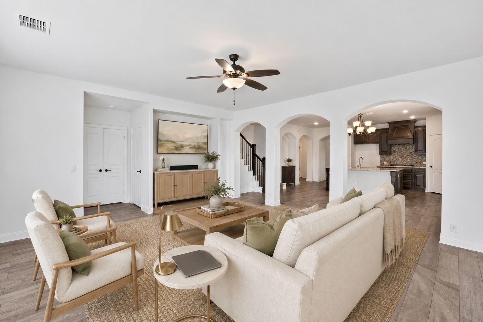 Owner-selected generic virtual room-staging example